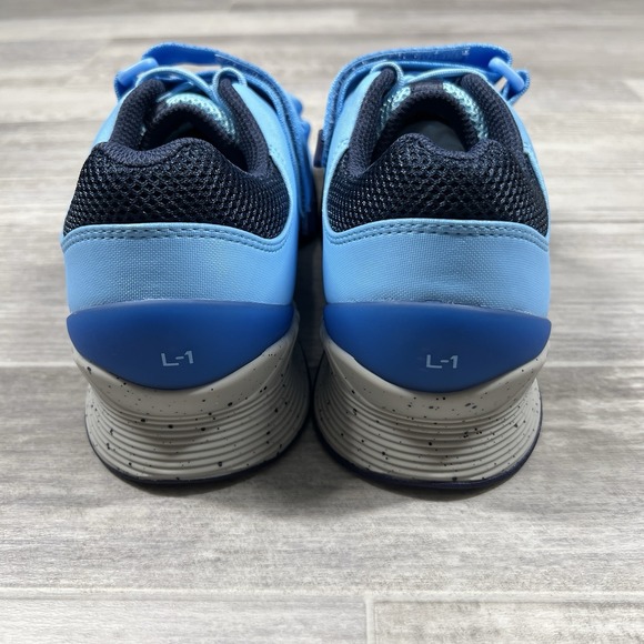 TYR L-1 Lifter Men's Size 9 Weight Training Power Lifting Blue Shoe Sneaker NEW - Picture 5 of 9